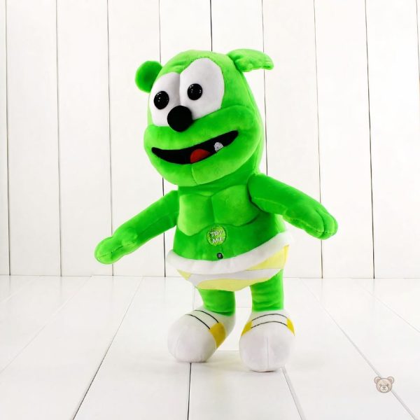 Peluche verte confortable pour éveiller l'imagination