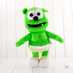 Accessoire de chambre d'enfant : peluche musicale verte