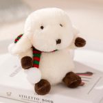 Peluche douce pour enfants, thème Noël animaux