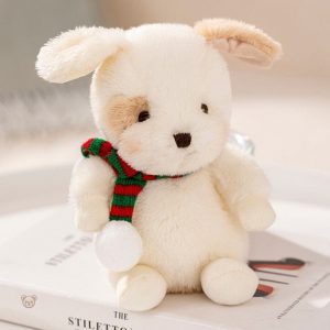 Peluche animaux joyeux pour la saison des fêtes