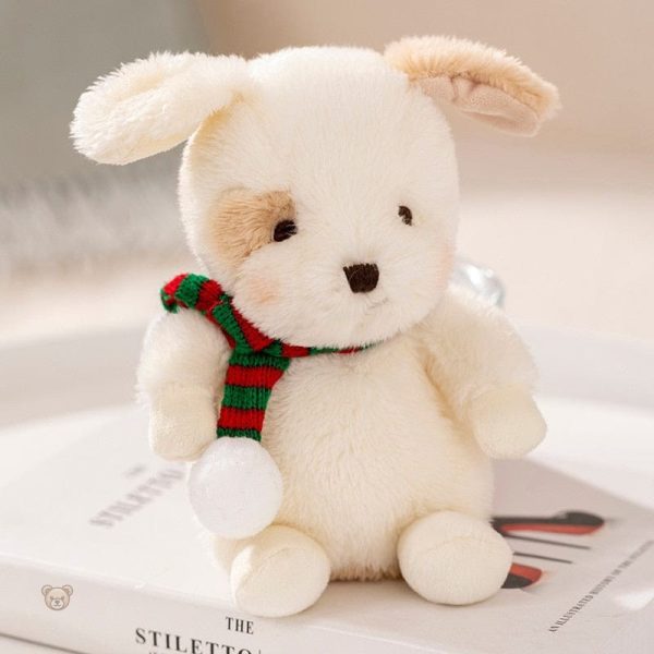 Peluche animaux joyeux pour la saison des fêtes