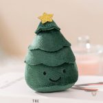 Peluche de Noël colorée, petits animaux en peluche