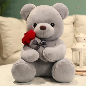 Nounours tendre, symbole d'amour pour la Saint-Valentin