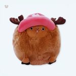 Peluche douce Chopper rose One Piece pour enfant