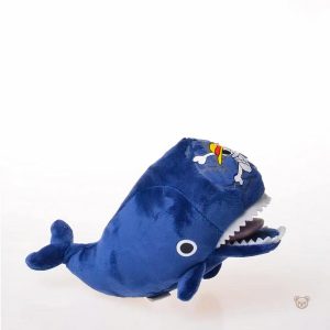 Pendentif baleine Laboon, peluche douce One Piece