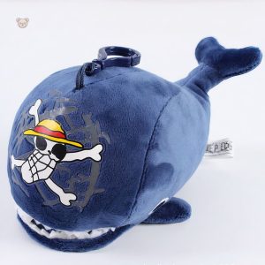 Peluche Laboon, accessoire One Piece en coton moelleux