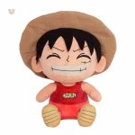 Peluche douce de Luffy, héros de l'aventure One Piece