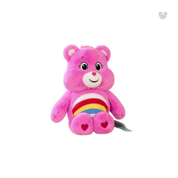 Peluche câlin colorée en forme de Bisounours