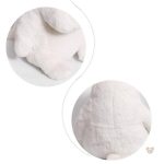 Oreiller hippopotame blanc, compagnon moelleux pour la détente