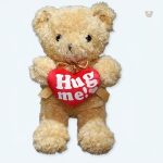 Peluche ours blanc doux pour un hiver réconfortant
