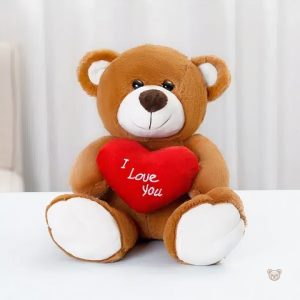 Ours câlin en peluche, parfait compagnon pour les nuits d'enfant
