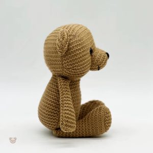 Ours en crochet doux, parfait pour câliner et jouer