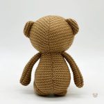 Peluche ours faite main, un cadeau idéal pour enfant