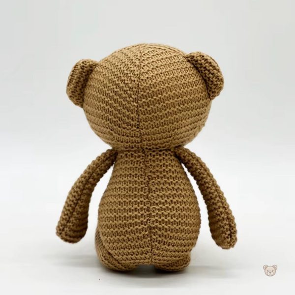 Peluche ours faite main, un cadeau idéal pour enfant