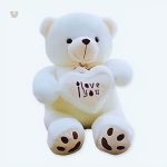 Peluche ours douce et câline pour enfants
