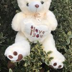 Ours en peluche poilu, compagnon de jeu pour les petits