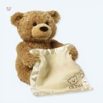 Peluche ours interactif pour câlins doux et ludiques