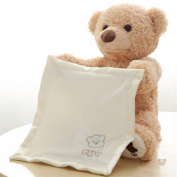 Ours en peluche doux adapté aux enfants pour jouer