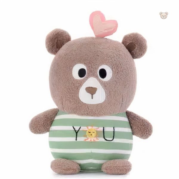 Ours en peluche marron idéal pour les câlins et le confort