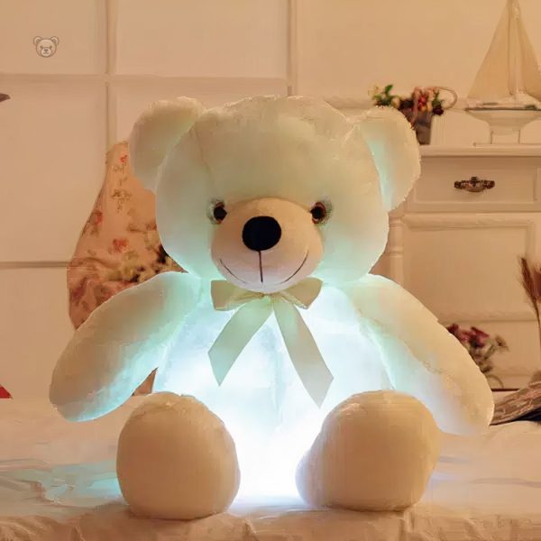 Oreiller en peluche LED pour une ambiance apaisante