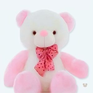 Peluche ours rose kawaii douce pour enfants, cadeau fantaisie