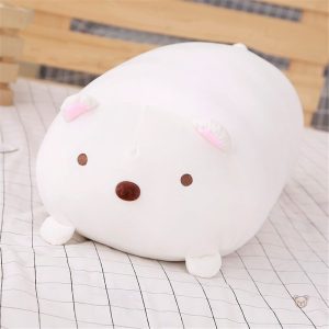 Peluche ours squishmallow blanche polaire douce et câline