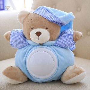 Ours peluche lumineux pour nuits apaisantes