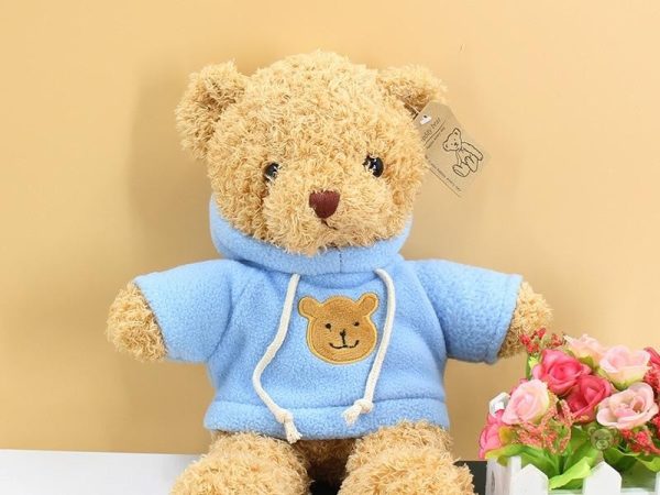 Peluche câline ourson, douceur et confort pour les petits