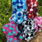 Peluche ourson rose bicolore pour la Saint-Valentin - vue 9