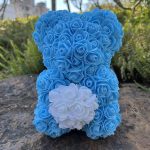 Peluche ourson rose bicolore pour la Saint-Valentin - vue 28