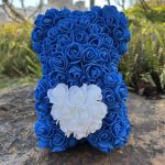 Peluche ourson rose bicolore pour la Saint-Valentin - vue 35