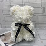 Peluche ourson rose bicolore pour la Saint-Valentin - vue 50
