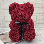 Peluche ourson rose bicolore pour la Saint-Valentin - vue 53