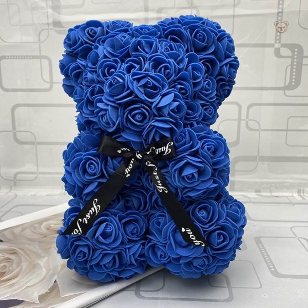 Ourson rose, symbole d'amour pour la Saint-Valentin