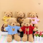 Peluche ourson doux, idéal pour l'hiver et les soirées cocooning