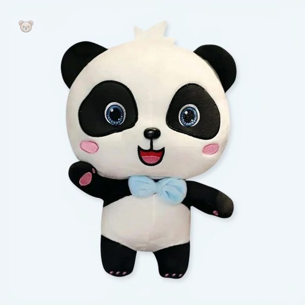 peluche-panda-bleu-enfant-doux-et-ludique-univers-bus-1 Peluche panda bleu douce et ludique pour enfants