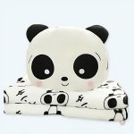 Peluche panda douce avec couverture chaleureuse
