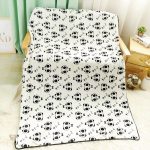 Panda câlin en peluche avec couverture douillette