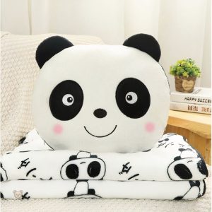 Couverture douce intégrée au panda pour un confort optimal
