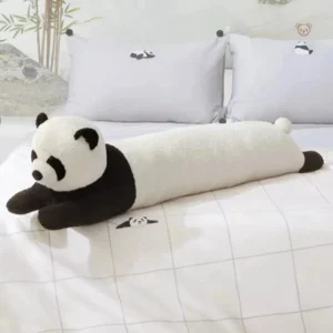 Peluche panda longue idéale pour des câlins réconfortants