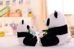 Mignon panda en peluche, accessoire doux