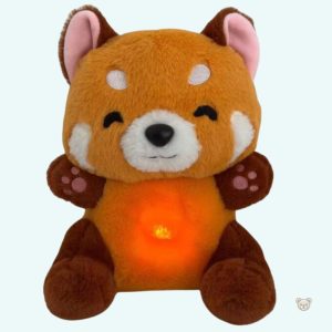 Peluche panda roux douce berceuse apaisante