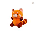 Peluche panda roux douce pour le câlin des enfants