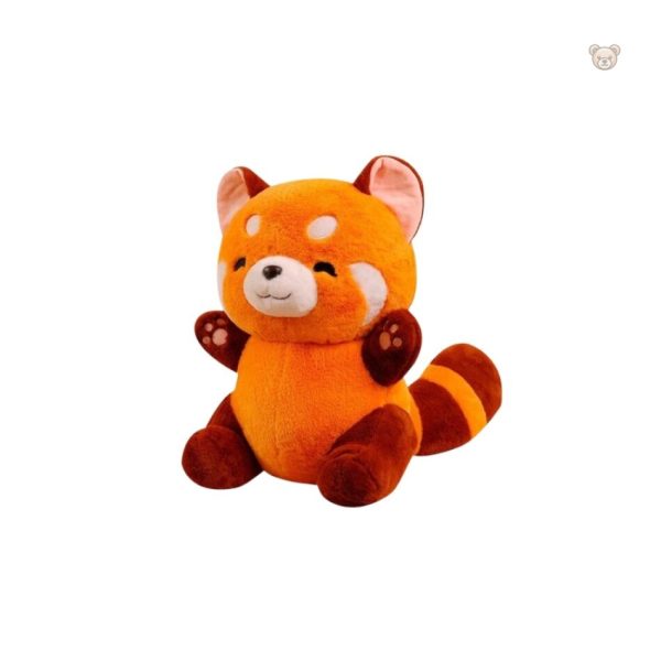 peluche-panda-roux-doux-calin-enfant-chambre-deco-1 Peluche panda roux douce pour le câlin des enfants