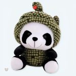 Peluche panda serpent douce pour enfant