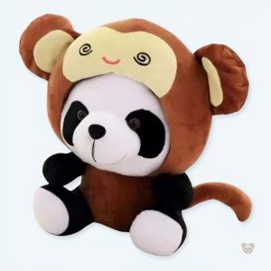 Peluche panda déguisement doux pour enfant câlin
