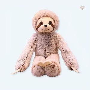 Peluche paresseux douce pour câlins enfantins en jungle