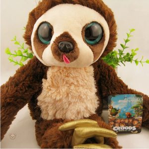 Peluche paresseux avec bras extensibles pour câlins