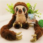 Peluche paresseux douce, compagnon idéal pour enfants