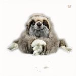 Peluche enfant forêt, compagnon tendre et réconfortant